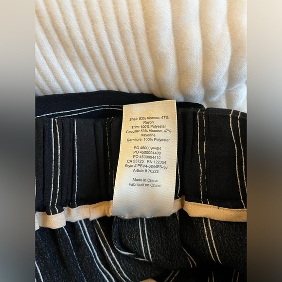 Wilfred Aritzia Babaton Wide-Legged Tie-Back Pants - Picture 4 of 6